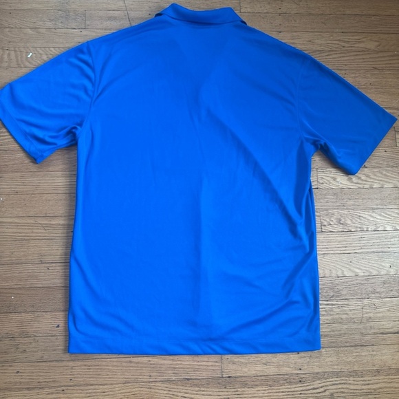 Nike Mens Dri Fit Golf Polo Short Sleeve Shirt Blue Size L - Picture 3 of 5
